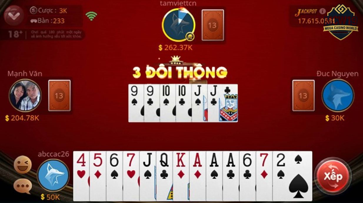 Tiến lên miền Nam – Luật chơi, chiến thuật & mẹo thắng lớn 2 Cách chơi Tiến Lên Miền Nam cho tân thủ
